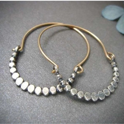 Boho Earrings made of Cubic Silver Unique Joyas