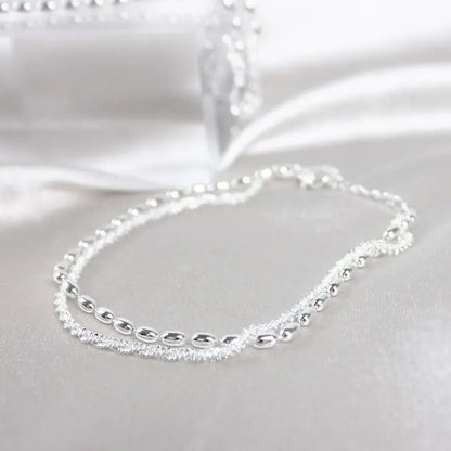 Silver Zirconia Bracelet Unique Joyas