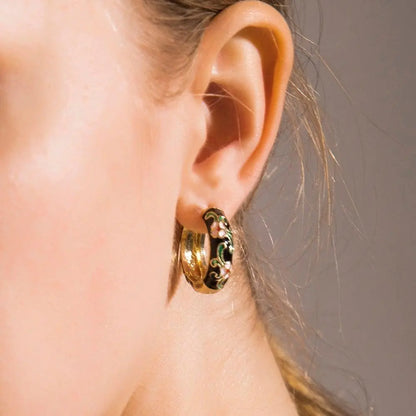 Luxurious Floral Earrings Unique Joyas