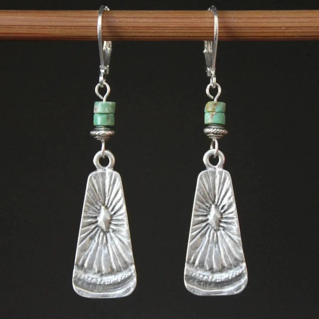 Boho Maya Earrings in Gold Unique Joyas