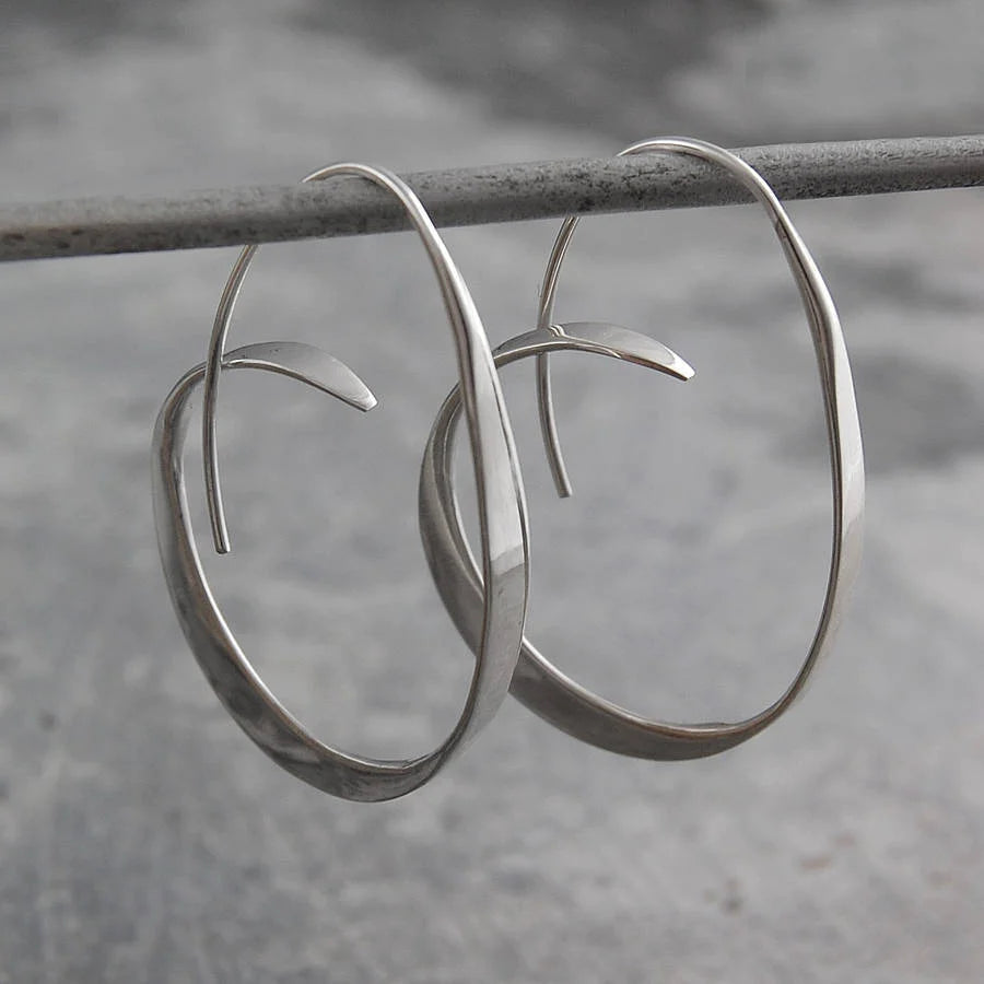 Spiral earrings