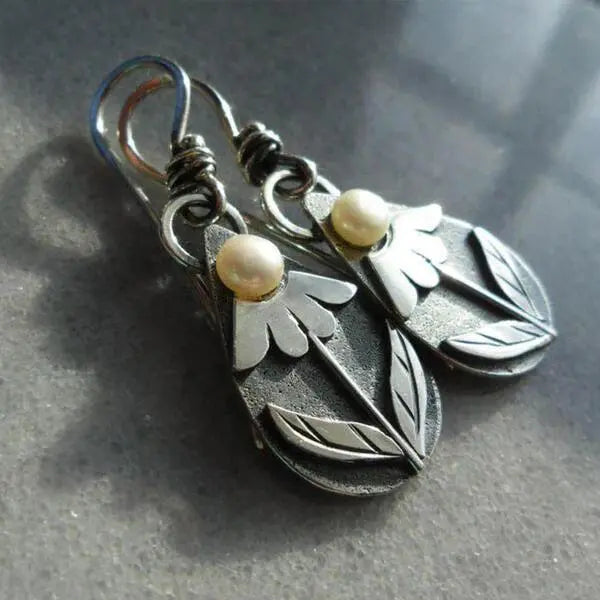 Earrings Flower of Tears Unique Joyas