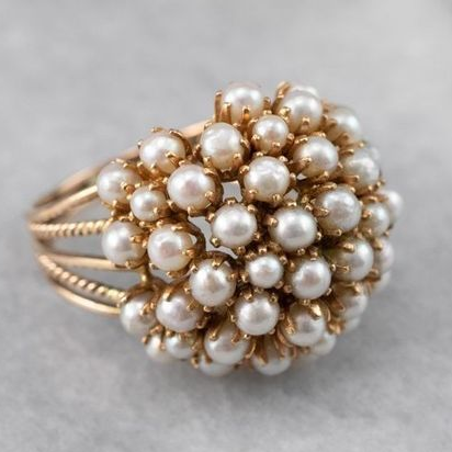 Inlay Bead Ring