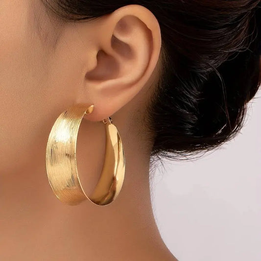 Golden Boho Earrings Unique Joyas