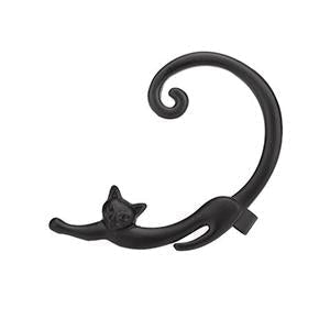 Cat Earrings in Full Ear Shape